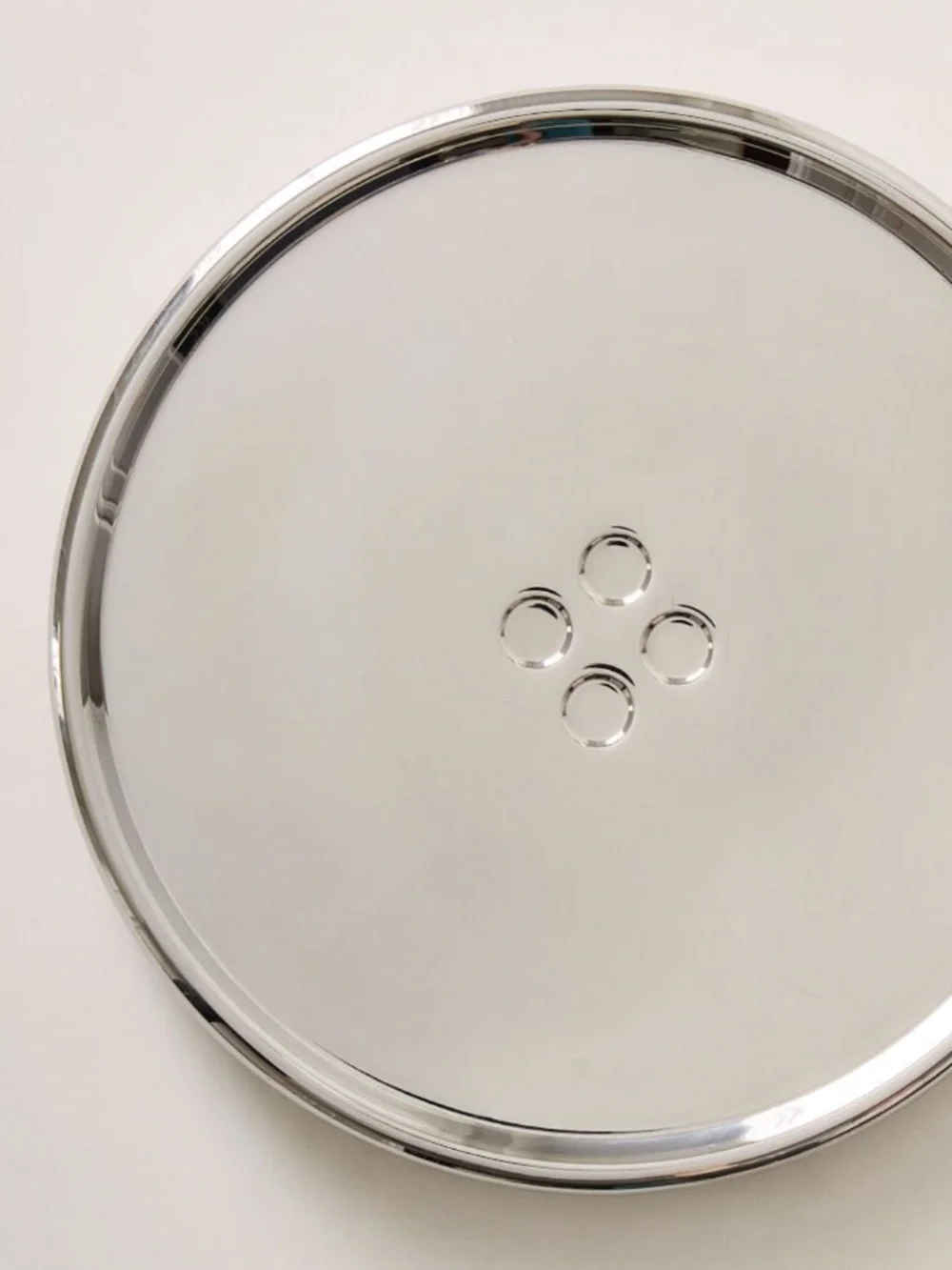 Emma Chamberlain Stainless Steel Button Tray